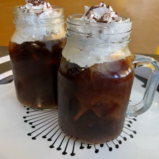 Iced Caffe.