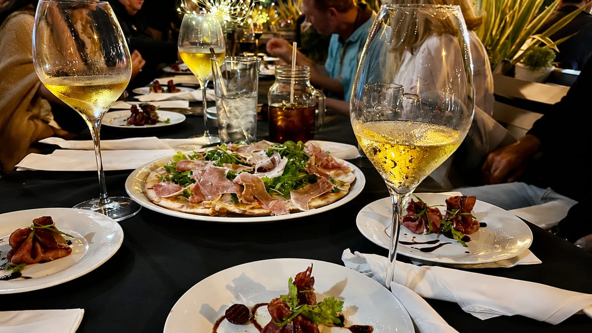 White wine, rosé, and sparkling