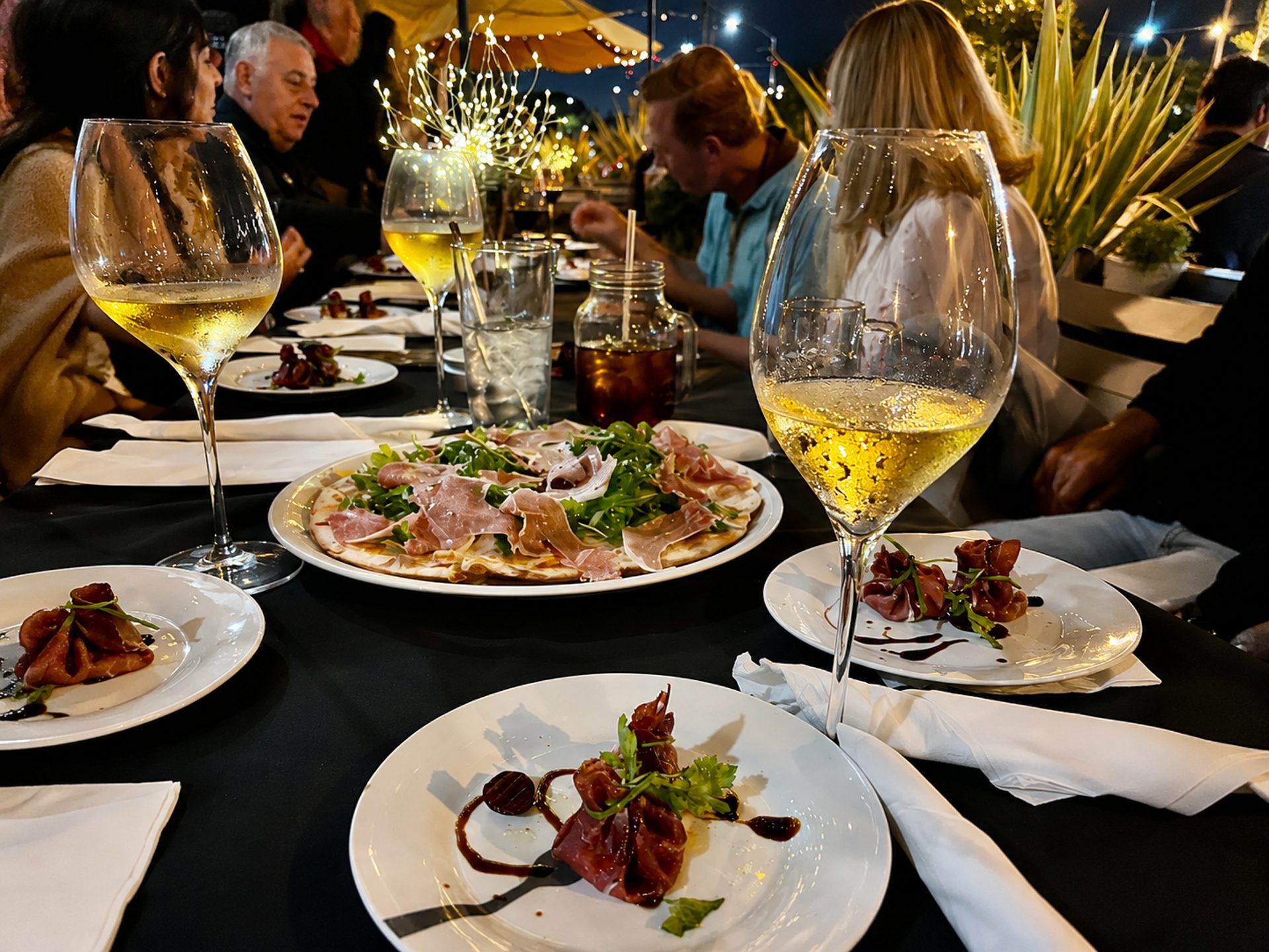 White wine, rosé, and sparkling