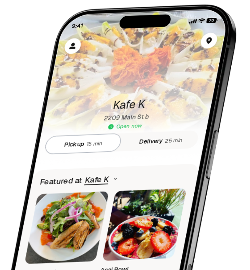Kafe K app preview